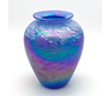 Link to blue luster vase by Tom Stoenner